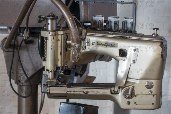 20th century Union Special electric industrial sewing machine