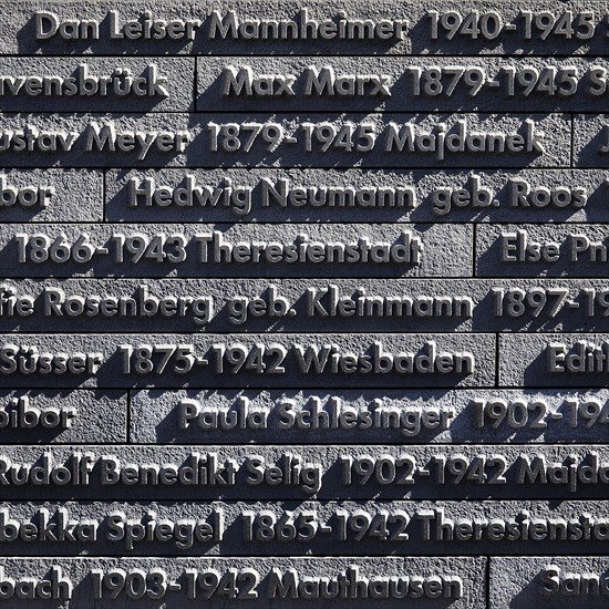 Memorial to the Murdered Jews of Wiesbaden