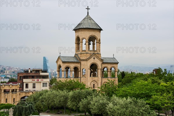 Bell tower in front of Sameba Cathedral