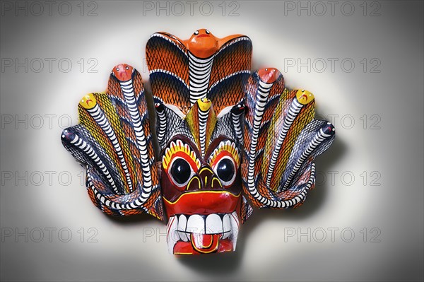 Balinese mythological wooden mask