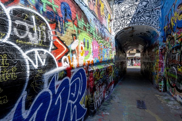 Graffiti alley in Ghent