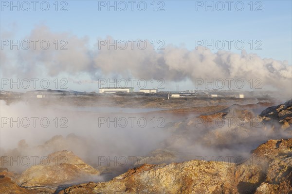 Reykjanes geothermal power plant