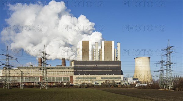 Weisweiler RWE brown coal power plant