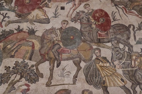 Battle or hunting scene