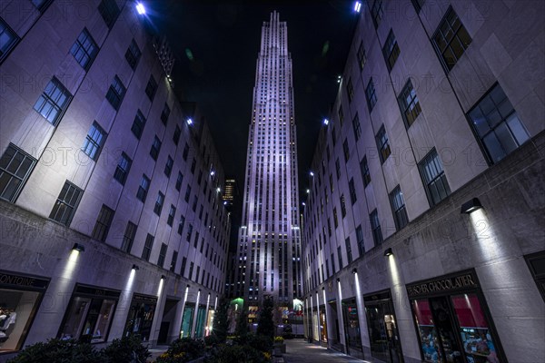 Rockefeller Center at Night