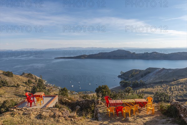 Terrace of a restaurant