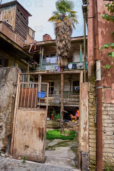 Historic house with courtyard