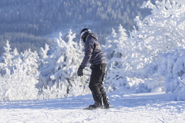 Winter on the Fichtelberg