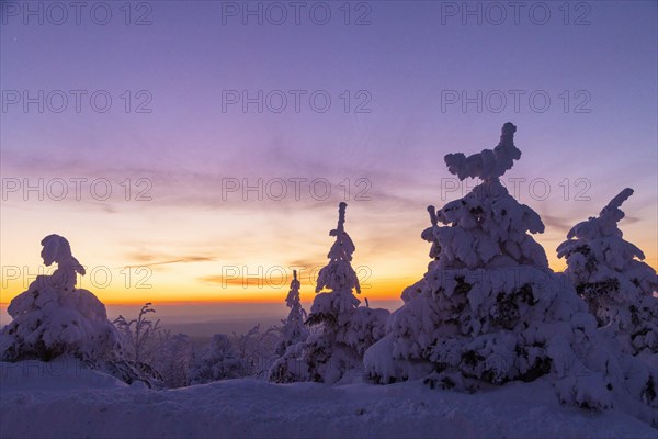 Winter on the Fichtelberg