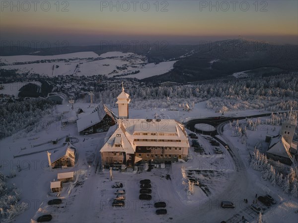 Winter on the Fichtelberg