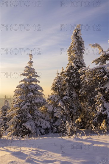 Winter on the Fichtelberg