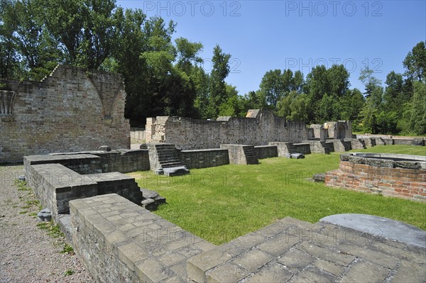 Archaeological site of the Cistercian Our Lady of the Dunes abbey at the Ten Duinen museum