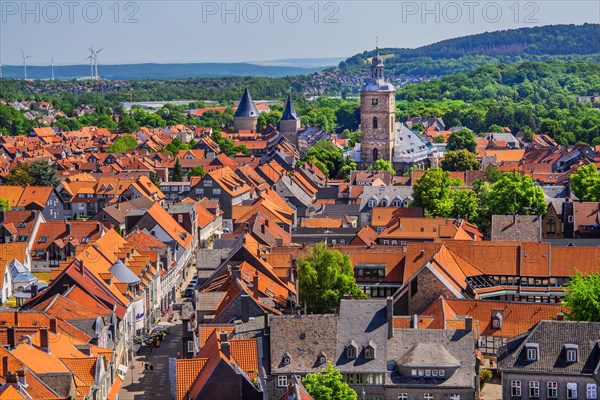 Old town view with the Breite Strasse from the Markkirche