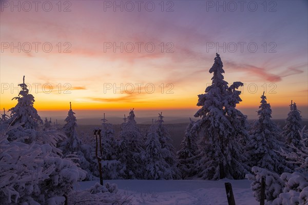 Winter on the Fichtelberg