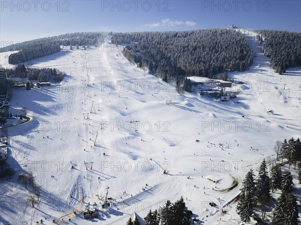 Winter on the Fichtelberg