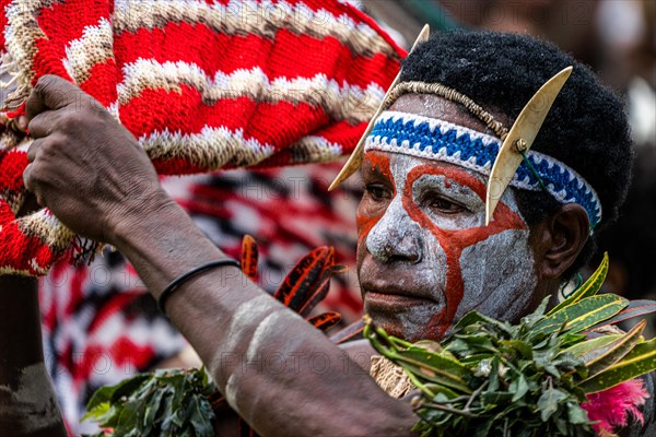 Dancers in war paint