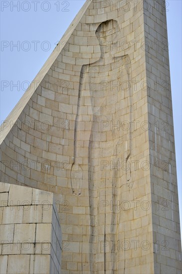 The Monument to the Departed at Natzweiler-Struthof