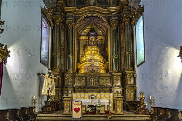 Altar of the baroque church Igreja dos Santos Passos