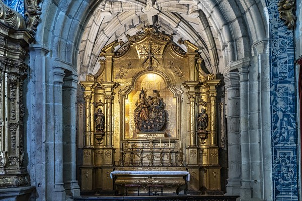 Altar of the church Igreja de Sao Francisco