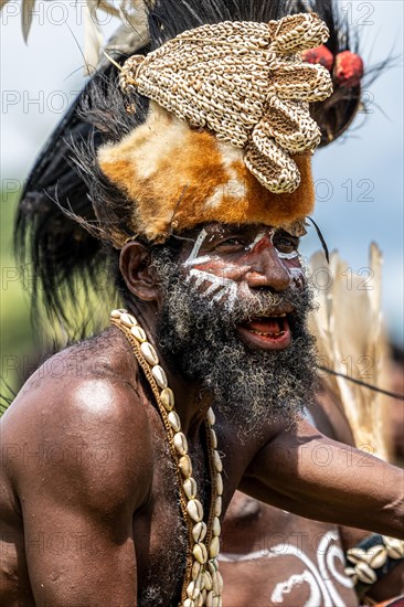 Dancers in war paint