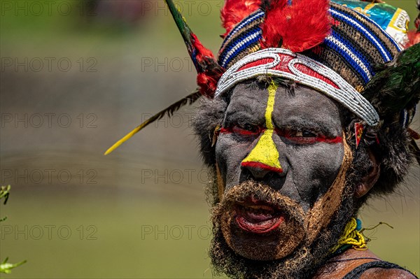 Dancers in war paint