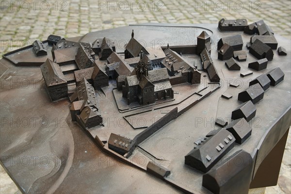 Model of Bebenhausen Monastery and Palace