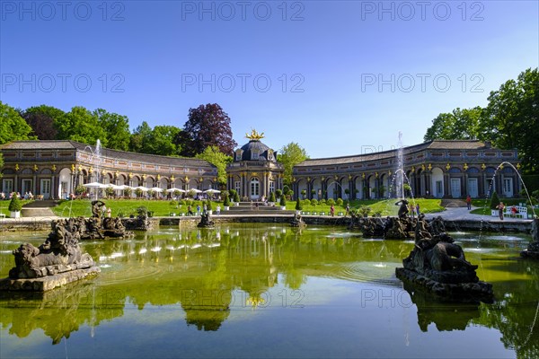 Water Games and New Palace with Temple of the Sun