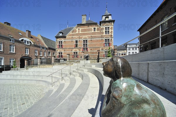 Amphitheatre and town hall of Borgloon