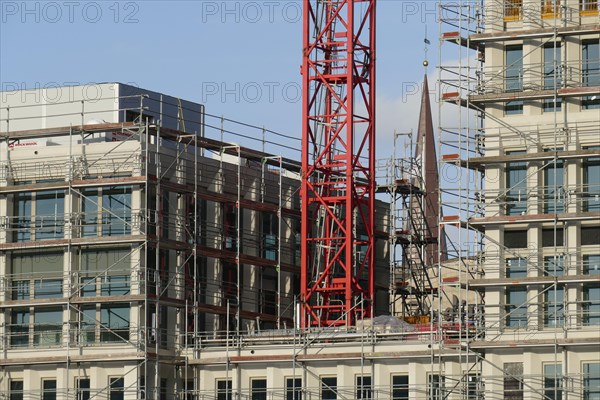 Shell of a commercial building