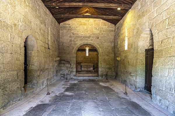 Interior of the chapel Igreja do Sao Miguel do Castelo