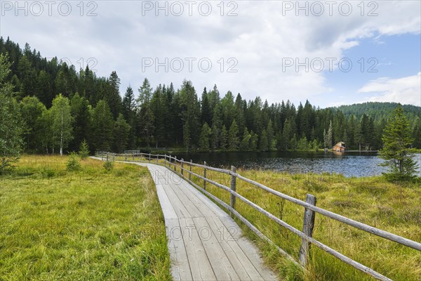 Hiking trail at Lake Prebersee
