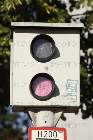 Stationary speed camera