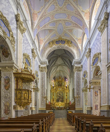 View of the Baroque altar