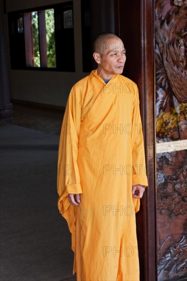Monk at Truc Lam Pagoda