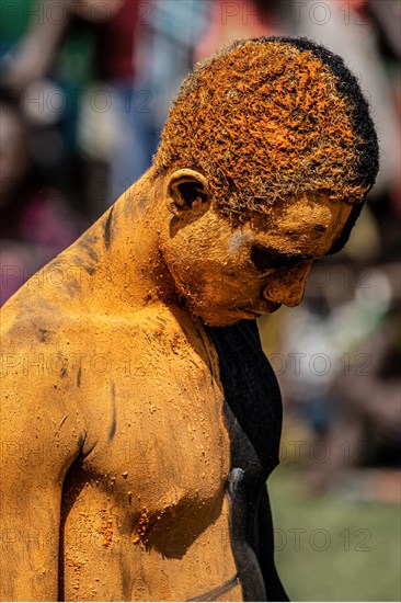 Dancers in war paint