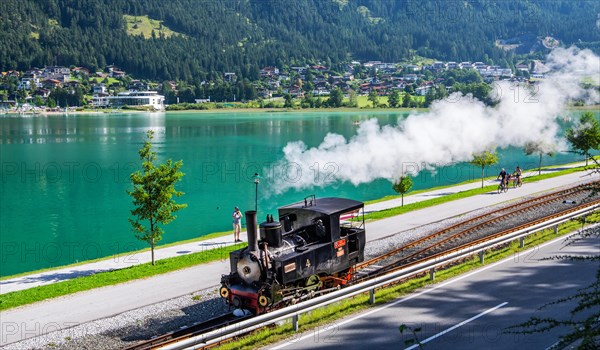 Steam locomotive of the historic steam rack railway