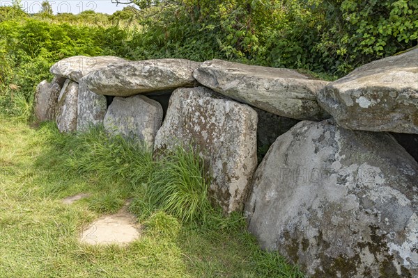 Dolmen of Kerguntuil near Tregastel