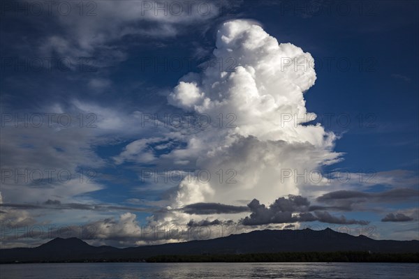 Clouds on the coast