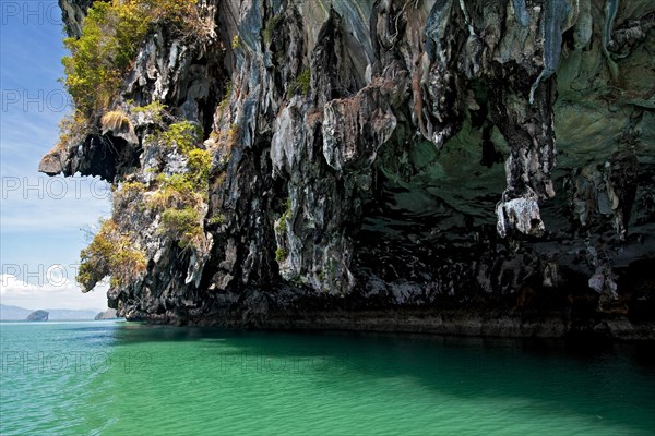 Rocks in Ao Phang Nga or Phang-Nga National Park