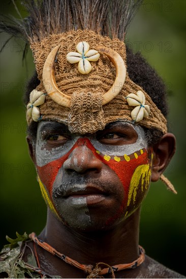 Dancers in war paint