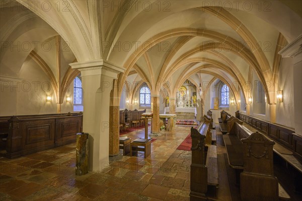 Crypt in Goettweig Abbey