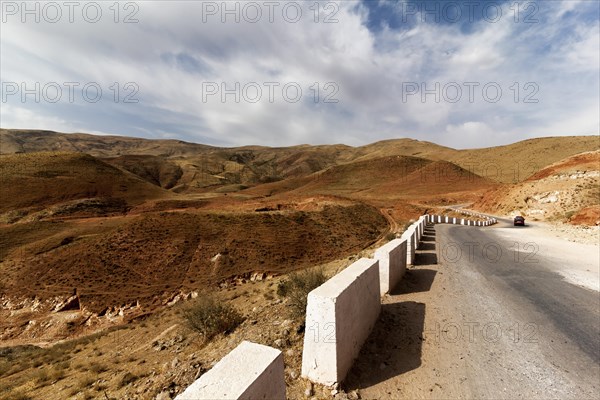 Road in the Pamir-Alai Mountains