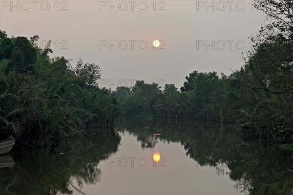 Landscape in the Mekong Delta