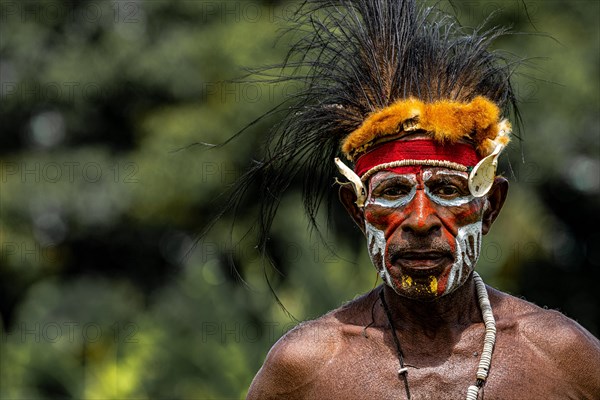 Dancers in war paint