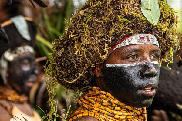 Dancers in war paint