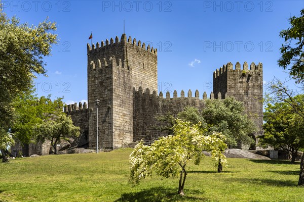 The old Romanesque castle of Guimaraes