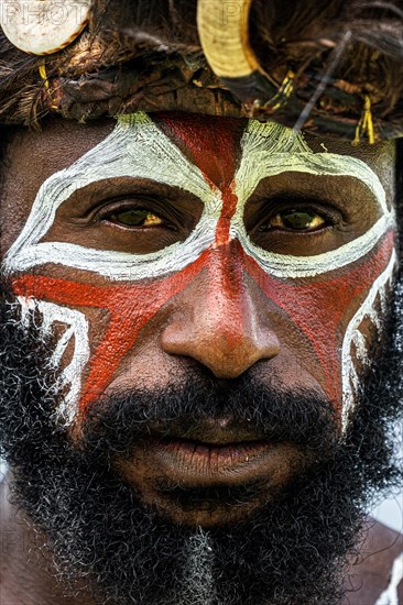 Dancers in war paint