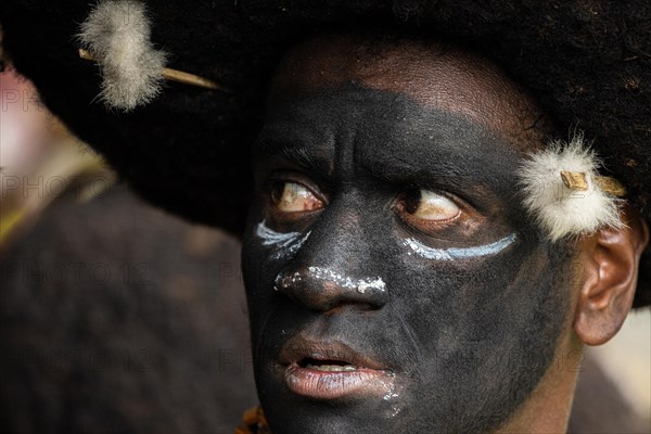 Dancers in war paint