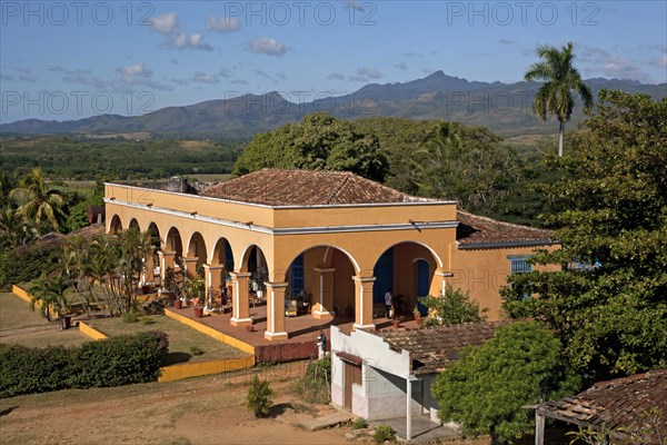 The Hacienda Ingenios at the Manaca Ignaza sugar cane plantation in the Valle de los Ingenios