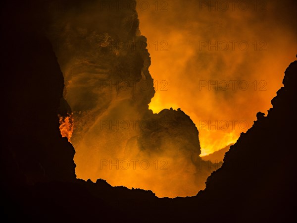 Active volcano Erta Ale